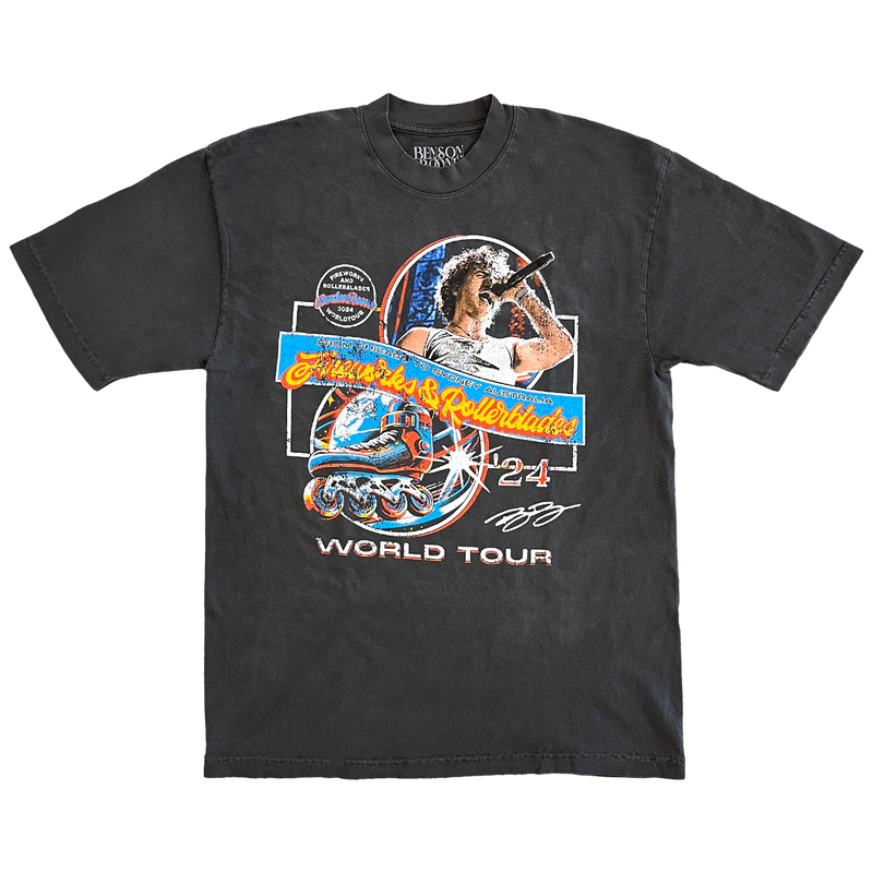 Fireworks & Rollerblades Tour Tee