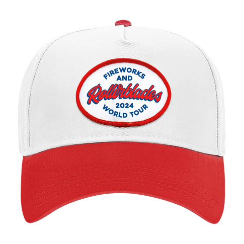 Rollerblades Tour Red Brim Hat