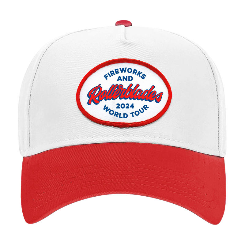 Rollerblades Tour Red Brim Hat
